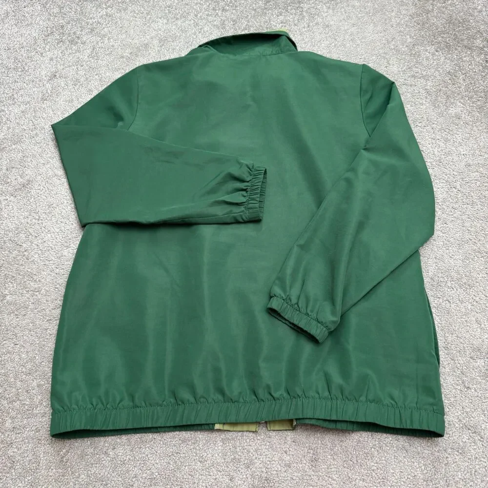 Vintage 90s Blair Tracksuit Set Womens L Green Windbreaker Jacket Track Pants
